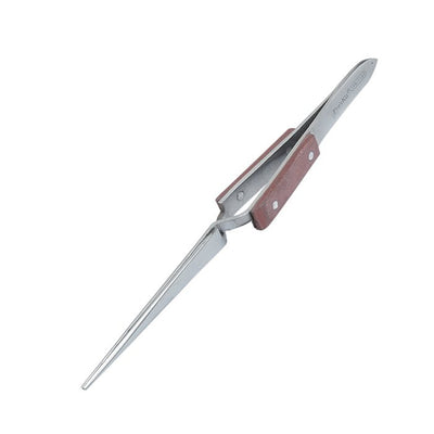 Pro'skit straight retaining tweezers, precision acid-resistant stainless steel tweezers 1PK-118T