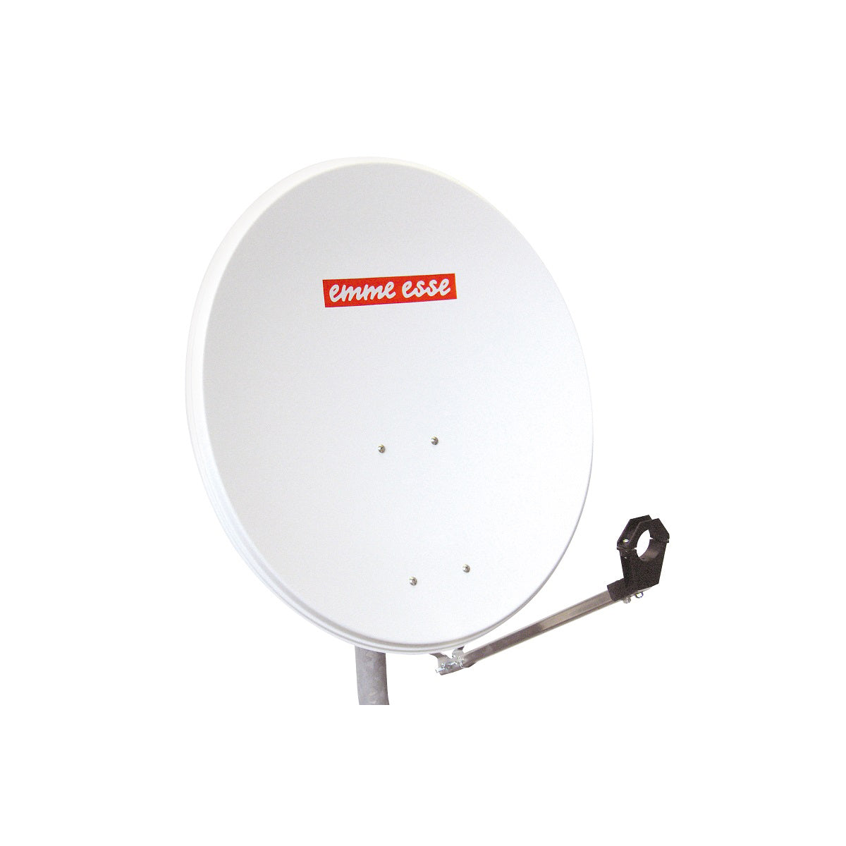 Emme Esse Parabola satellitare 60 cm acciaio bianco