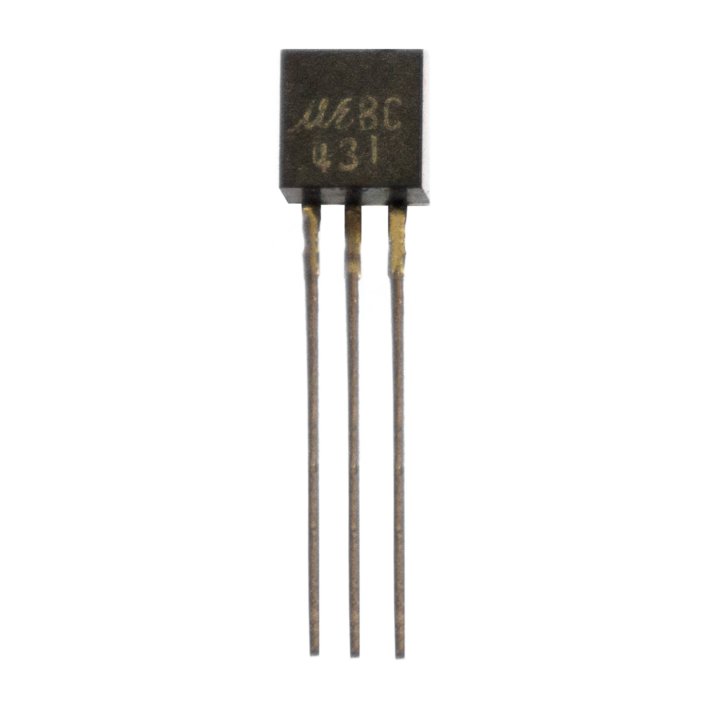 BC431 componente elettronico, circuito integrato, transistor, 3 contatti