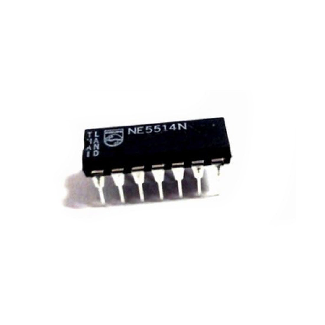 PHILIPS NE5514N componente elettronico, circuito integrato, transistor, 14 contatti