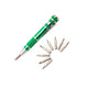 PRO'SKIT Jeu de tournevis manuels de précision 9 en 1 embouts cruciformes et à fente Torx