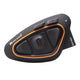 Interphone moto Bluetooth Midland BTX1 PRO, casque casque avec suppression du bruit pour la communication pilote et passager