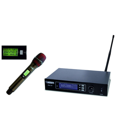 Audiodesign Pro UHF Wireless System, Wireless Microphone, Wireless Microphone, 1 Channel, UHF Microphone System