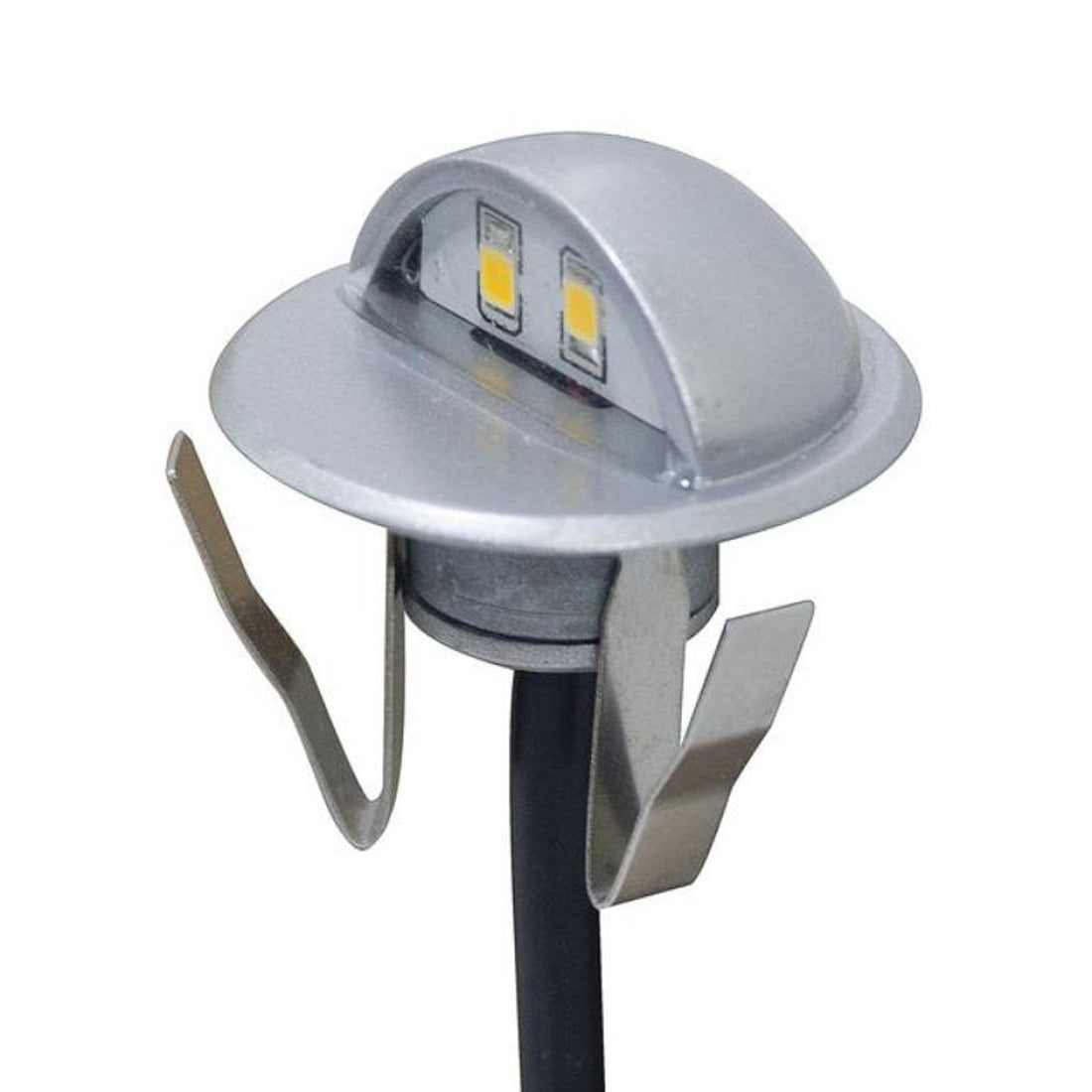 Life Luce led segna passo, luce fredda 6500K da 1W,  faretto led da giardino IP65 faretto segnapasso per vialetti ø35x35mm