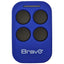 Bravo Aladdin 433MHz programmable self-learning remote control, wide-range fixed code radio control with 4 buttons, universal blue gate opener