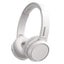 Philips TAH4205 Cuffie richiudibili bluetooth 5.0 con microfono, tasto Bass Boost, 29 ore di riproduzione, ricarica rapida, soppressione dei rumori, bianco opaco