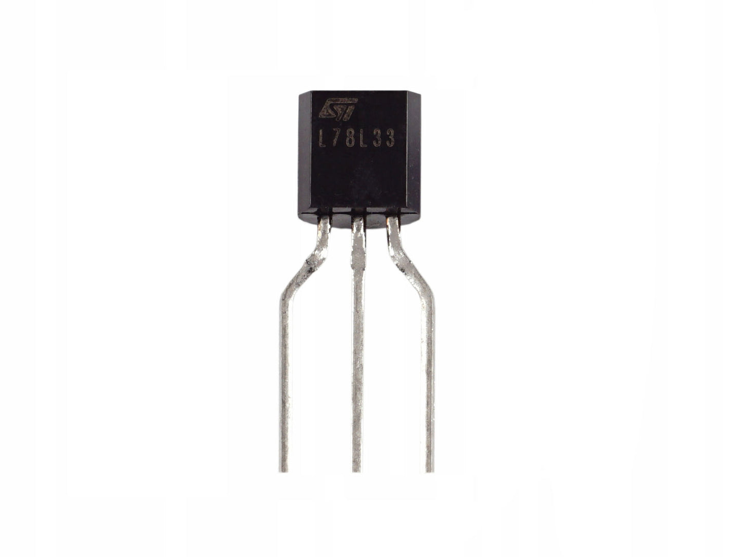 ST L78L33 componente elettronico, circuito integrato, transistor, 3 contatti