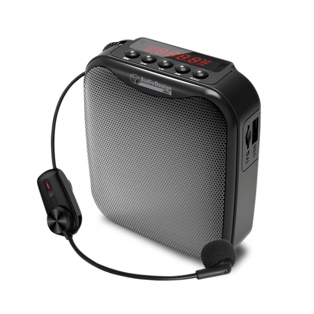 AudioDesign Amplificatore per voce multifunzione microfono wireless e filo bluetooth 20 W
