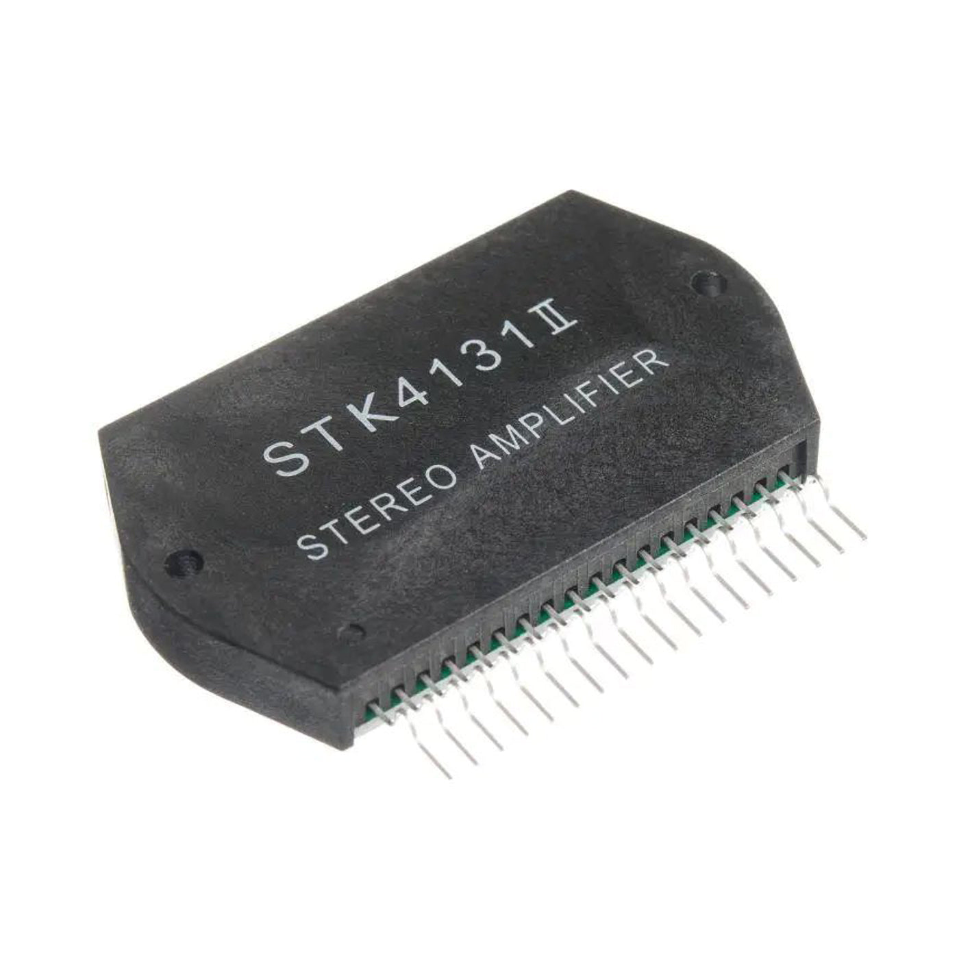 STK4131II electronic component, integrated circuit, transistor, stereo amplifier, 18 contacts