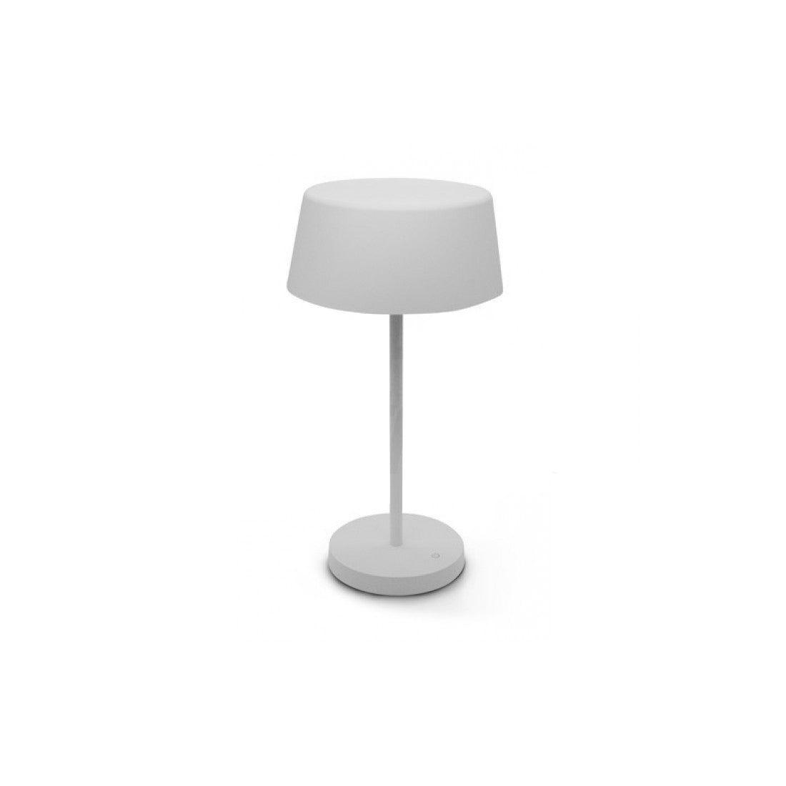 Alpha Elettronica Lampada da tavolo a Led H 33,6 cm, lampada senza fili con interruttore Touch, 5W, bianca luce calda 3000K