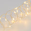 Lumineo Catena luminosa da 360 LED 3m, fascio copper light luce bianco caldo, luci natalizie impermeabili per esterno, basso consumo
