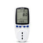 GBC Misuratore Consumo Elettrico,Misuratore Corrente con Schermo LCD, Spina Italiana 16A, Retroilluminazione, Misuratore di Potenza con Protezione da Sovraccarico