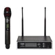 AudioDesign PRO PMU D1 Set centralina e microfono UHF, kit radiomicrofono palmare professionale, microfono wireless con tecnologia True Diversity