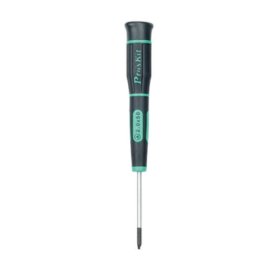 PRO'SKIT Single precision screwdriver with swivel cap, screwdriver with triangular tip