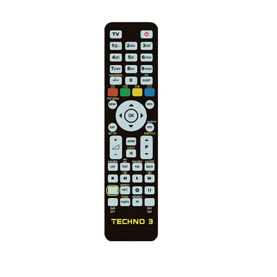 Télécommande universelle pour TV, TNT, VCR, DVD, SAT ou SKY BRAVO 3 en 1 jusqu'à trois appareils simultanément