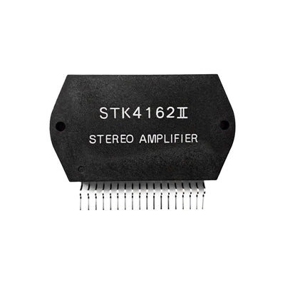 STK4162II electronic component, integrated circuit, transistor, stereo amplifier, 18 contacts