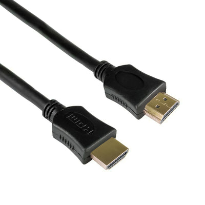 GBC 1 meter HDMI cable, supports 4K UHD at 60Hz, high speed 18Gbps with ethernet, gold-plated connectors