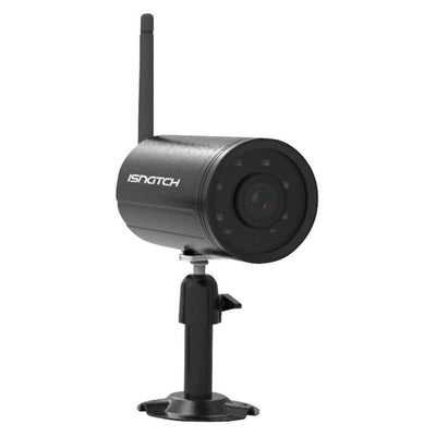 Isnatch Caméra sans fil pour kit de surveillance, caméra sans fil avec microphone intégré