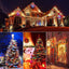 GESCO Catena luminosa per esterno 20 metri, luci led con 8 funzioni, 300 led colorate, luci led decorative Natale, illuminazione casa, ghirlanda luce