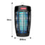 Tenko FlyTrap out 40 Lampada insetticida UV 40W, lampada antizanzare elettrica con predisposizione vassoio estraibile (non incluso), zanzariera elettrica per esterni ed interni 150m
