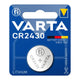 Pile bouton Lithium VARTA CR2430 3V, cellule plate, spécialiste, diamètre 24,5mm