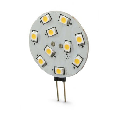 Alphaelettronica Lampadina a LED, attacco G4, 1,5W, 12Vac/dc, colore luce bianco caldo 3000K