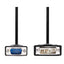 Câble adaptateur Nedis DVI-A 12 + 5 mâle vers VGA mâle, nickelé 2 mètres