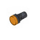 Indicateur lumineux électronique AIpha, indicateur lumineux du panneau LED, 12Vac/dc, lumière jaune