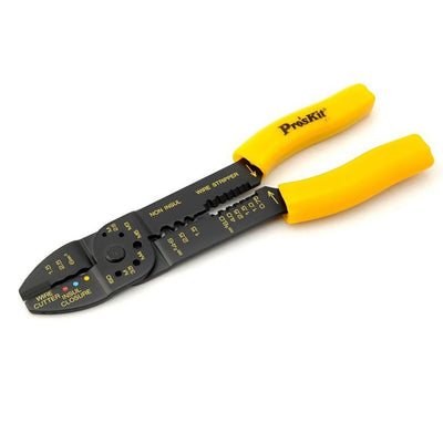 PRO'SKIT Steel crimping tool for insulated terminals, wire strippers and bolt cutters