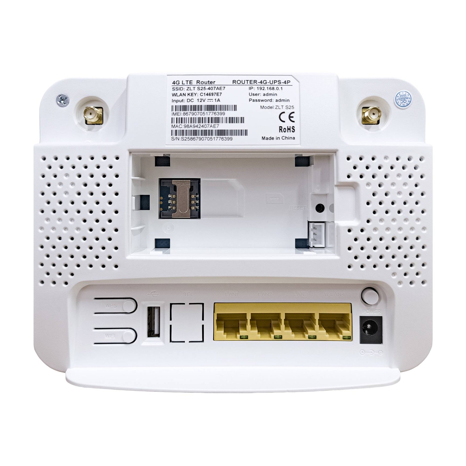 Safire ZLT-S25 Router Wi-Fi per Sim Card, Router portatile con batteri ...