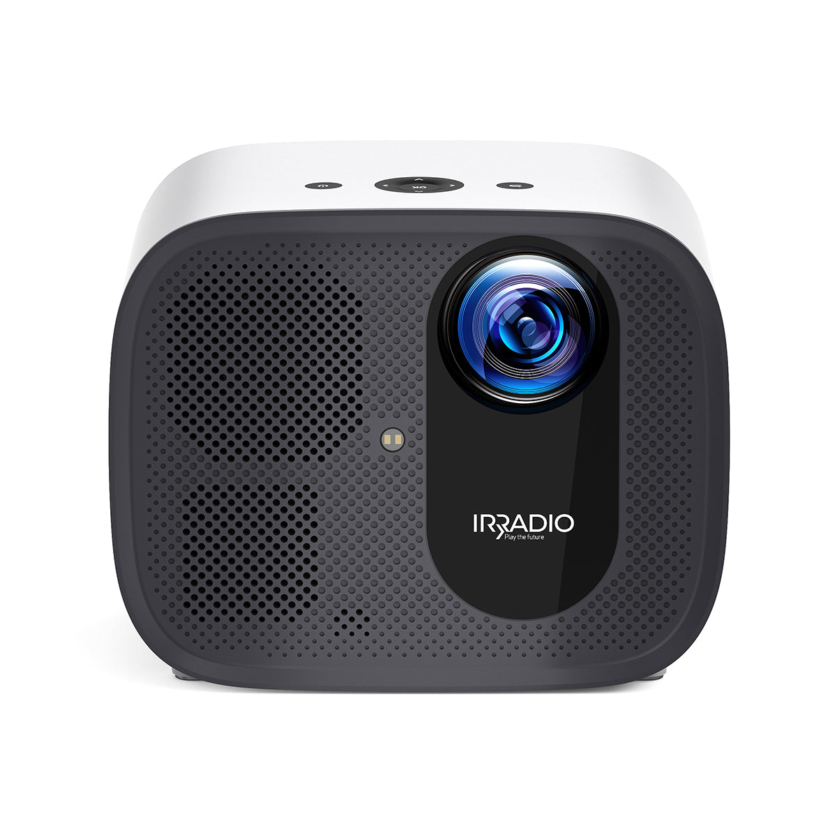 IRRADIO CDP-IR250HD Videoproiettore Smart con Google Android TV, 5000 Lumen, Risoluzione Full HD 1080p con tecnologia LCD e Supporto Ultra HD 4K, Colore Silver