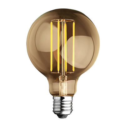 Ampoule LED Alcapower, ampoule à filament LED Globe Edison, 4W, lumière chaude 2700K, douille E27