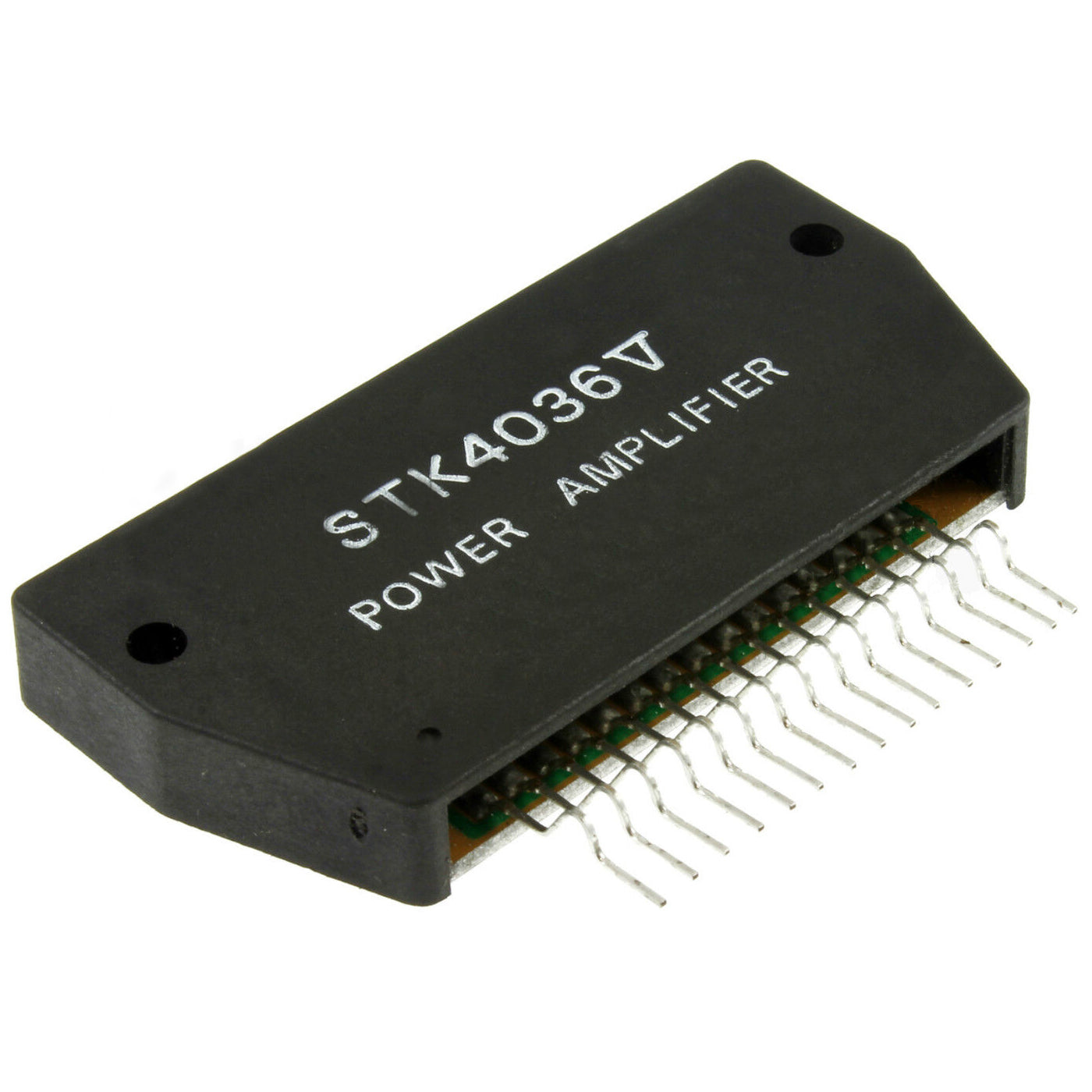 STK4036V componente elettronico, circuito integrato, transistor, amplificatore di potenza, power amplifier, 15 contatti