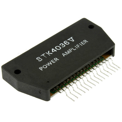 STK4036V electronic component, integrated circuit, transistor, power amplifier, power amplifier, 15 contacts