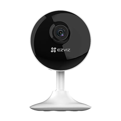 Caméra domestique intelligente Wi-Fi Ezviz C1C-B 1080p, caméra de vidéosurveillance intérieure avec base, vision nocturne, alertes sonores et audio bidirectionnel