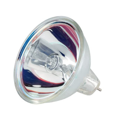 Monacor Lampada alogena riflettente, lampadina alogena 24 V/ 250 W, luce calda 3400K, MR16