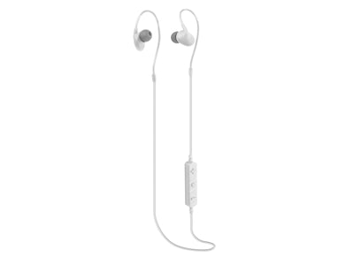 Trevi HMP Bluetooth headphones with microphone, earphones with tangle-free cable and volume control