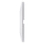Vimar Plana 14653.01 Placca per supporto 3 moduli in tecnopolimero, placchetta interruttore luce, colore bianco