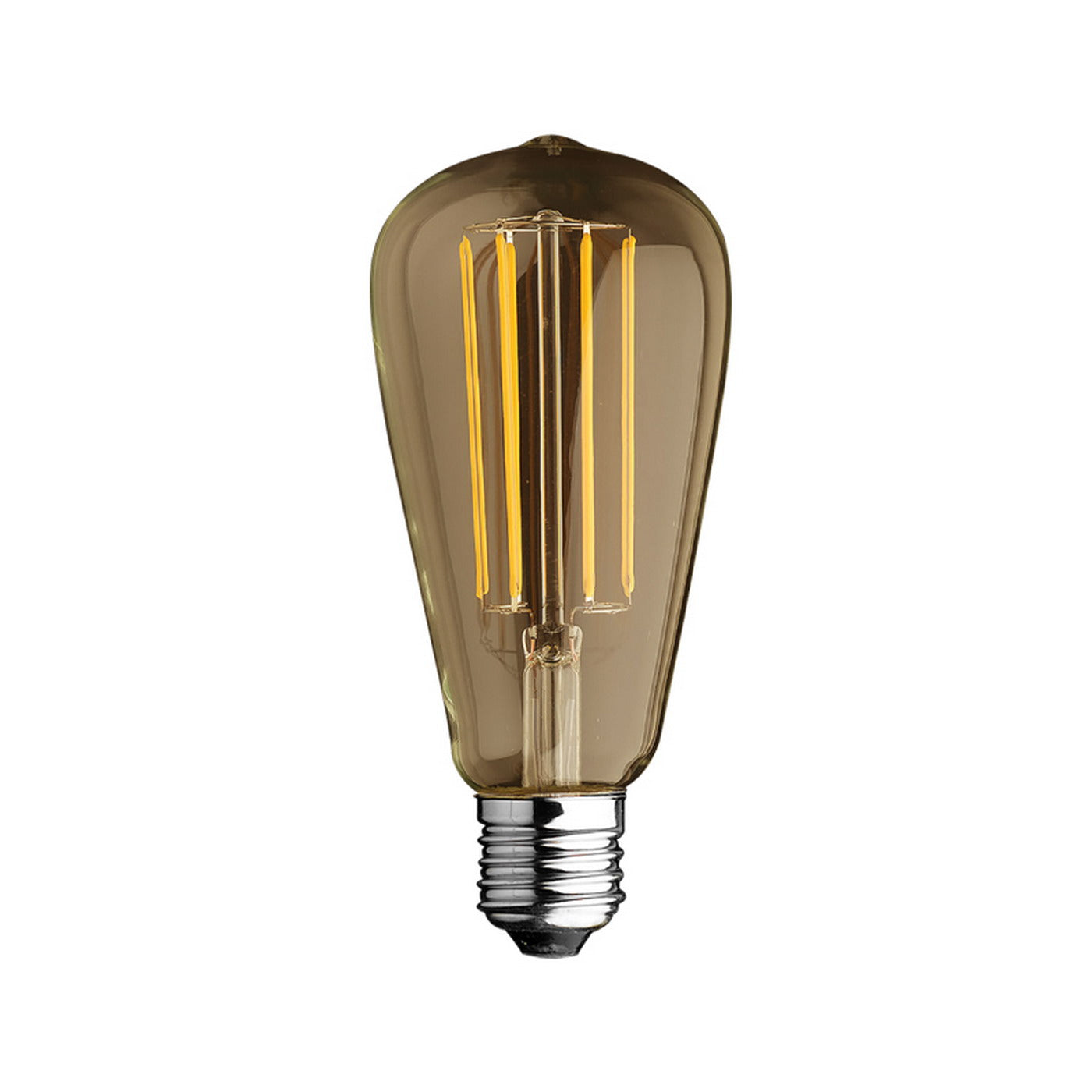 Alcapower LED bulb, LED filament bulb, 4W, 2700K warm light, E27 socket, class A+