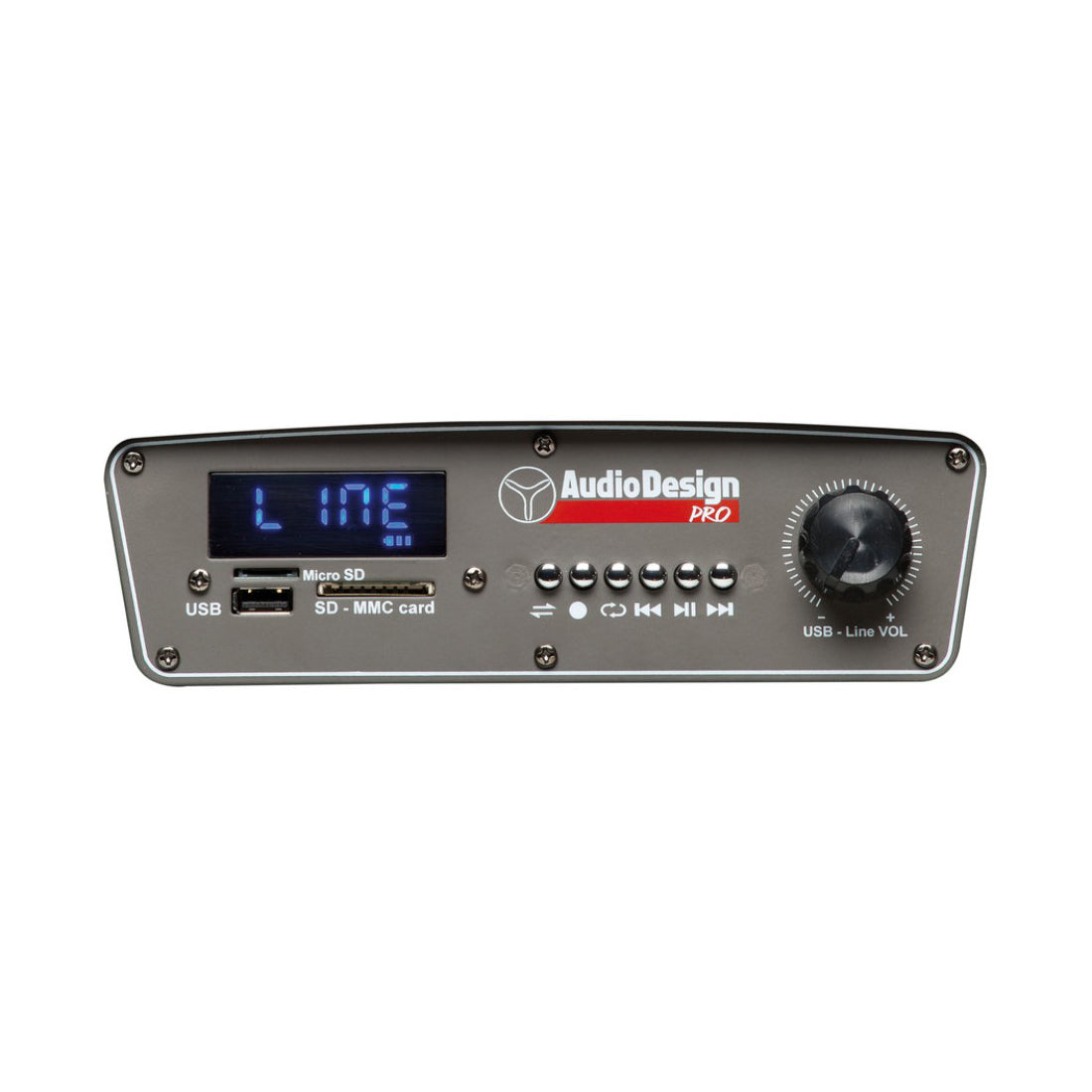 AudioDesign Pro M2 10W/L diffusore portatile, cassa portatile con woofer da 250 mm e 2 microfoni wireless