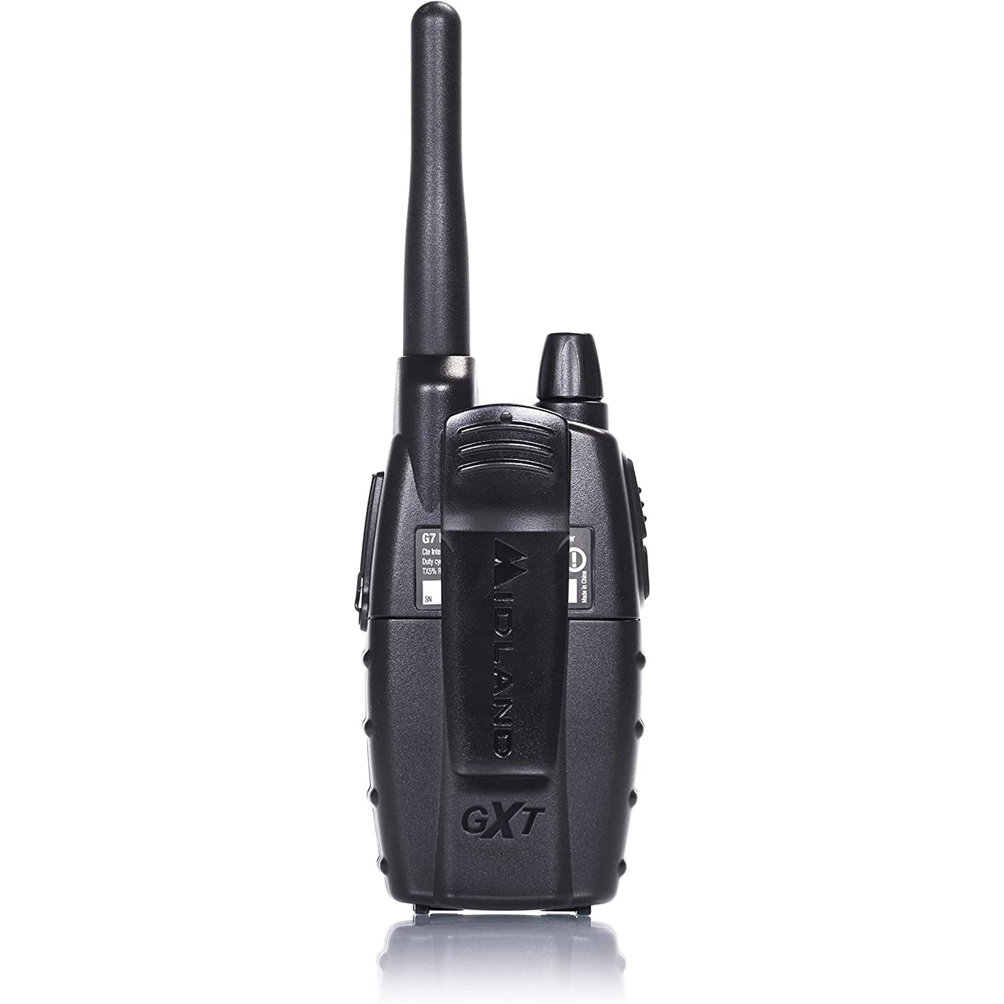 Midland Portable Transceiver, G7 Pro Walkie Talkie, Walkie Talkie with 16 Channels and LCD Display