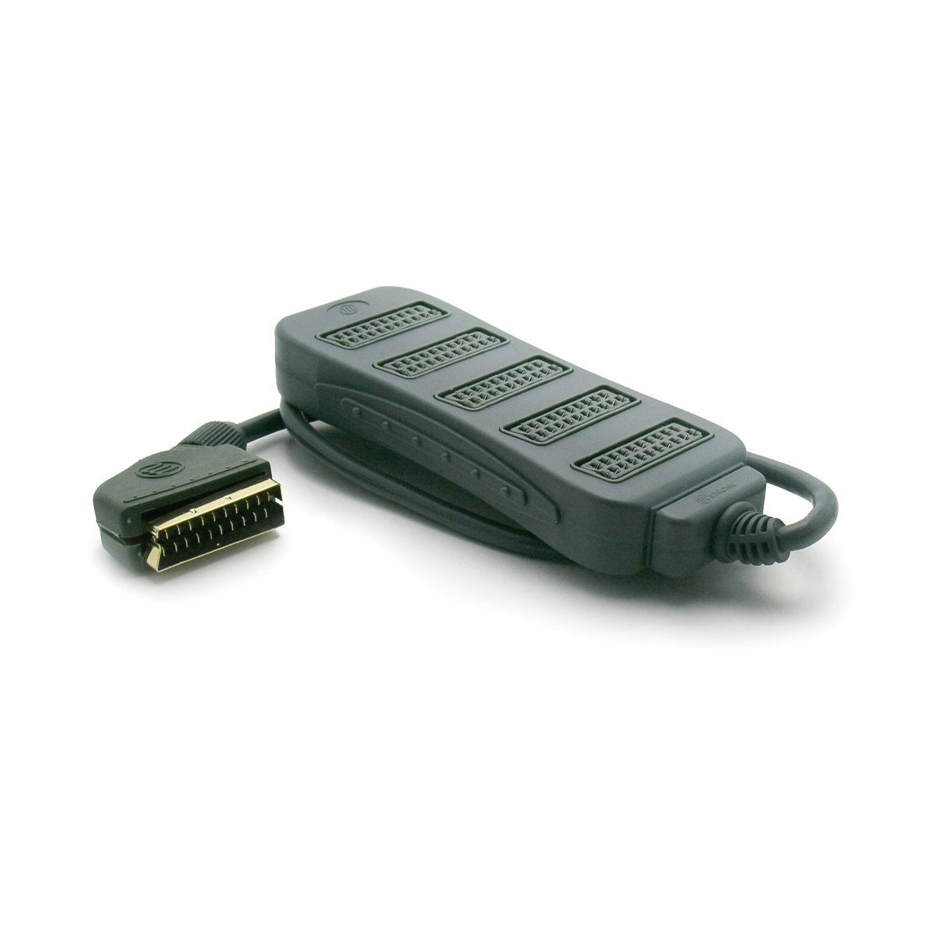 Metronic Presa Scart Multiscart 1 uscita 5 ingressi, ciabatta elettrica presa scart 475000