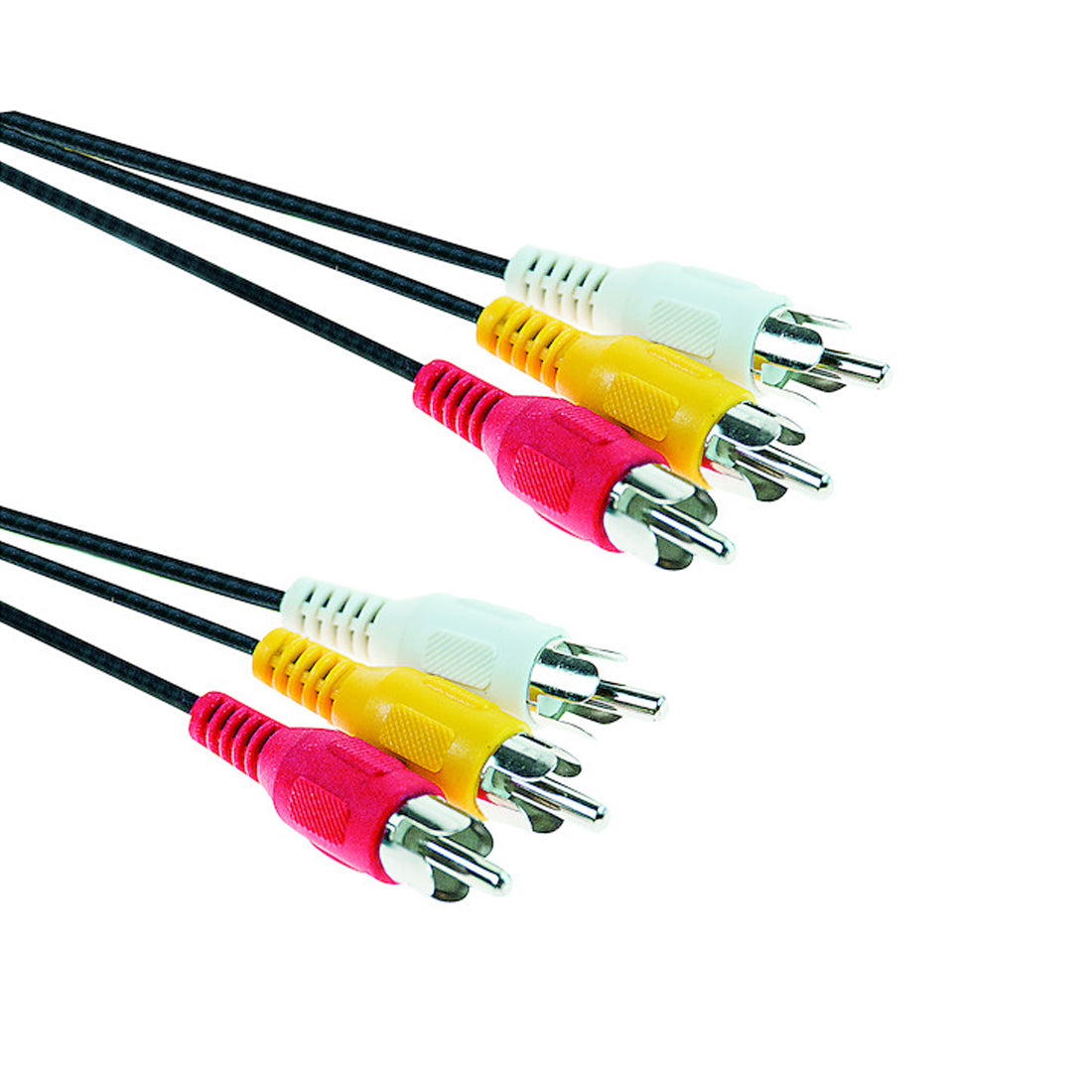 Life Audio video cable 3 RCA plug 3 RCA plug mm, RCA cable, 1.5 metres