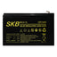 SKB Batteria al piombo SK12-14, batteria ricaricabile 12V 14AH serie SK, tecnologia AGM piastra piana regolate con valvola
