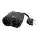 iSnatch Wifi smart socket, double smart socket, smart socket with voice control, Schuko socket with smart control