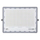 O.N Faretto solare da esterno con luce fredda, faro led con pannello solare e sensore per accensione automatica, lampada led da parete con fotovoltaico 4000K 3700lm