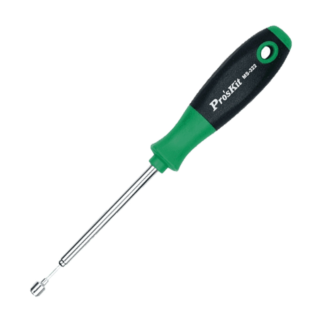 PRO'SKIT Magnetic screwdriver grabs extendable telescopic objects