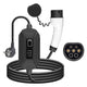 Chargeur Alcapower EV pour voitures électriques 16A 250V avec écran, chargeur EV portable 3,5KW avec câble de 5 mètres, connecteur IEC 62196-2 et prise Schuko