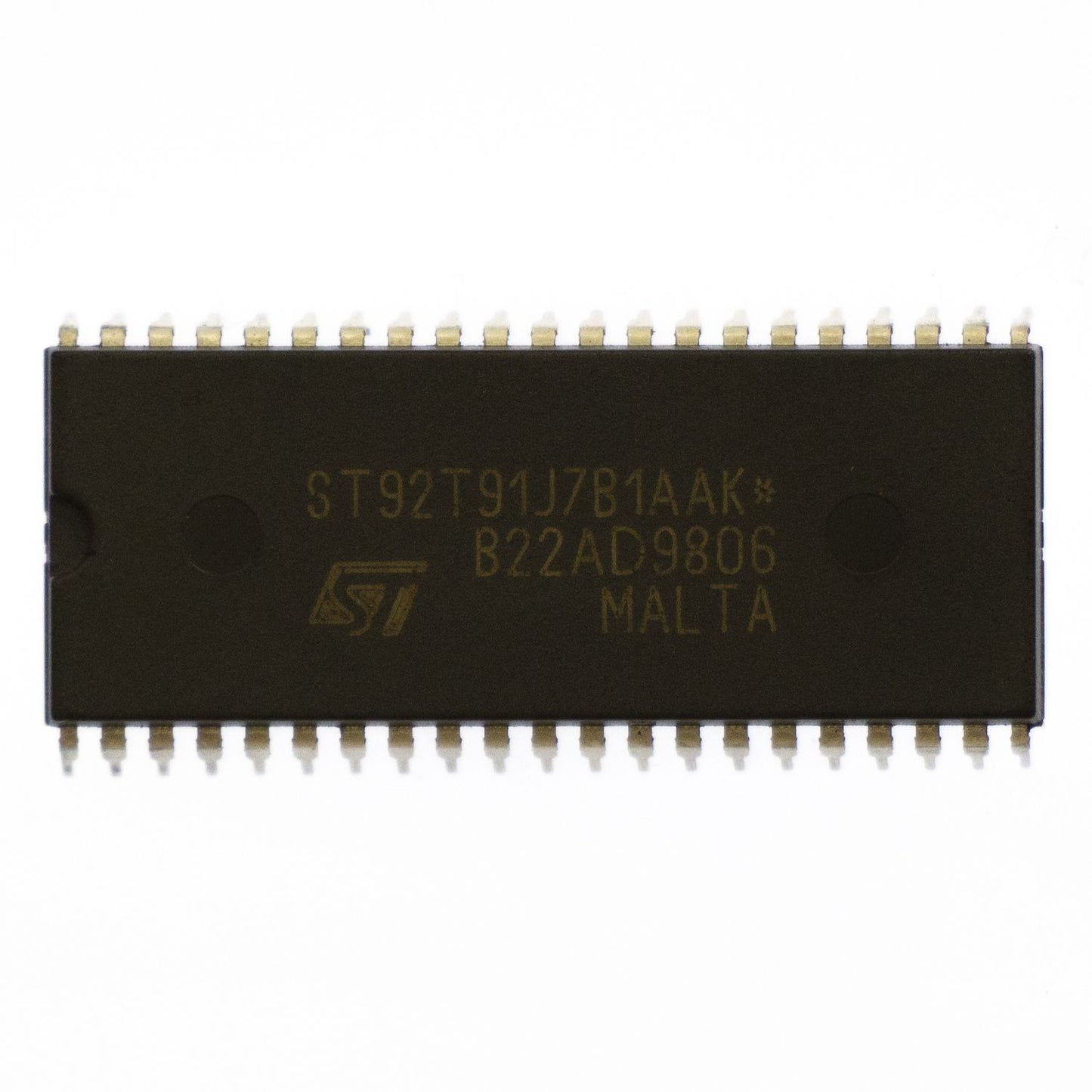 STMicroelectronics ST92T91JB1AAK circuito integrato, transistor, componente elettronico, 42 contatti