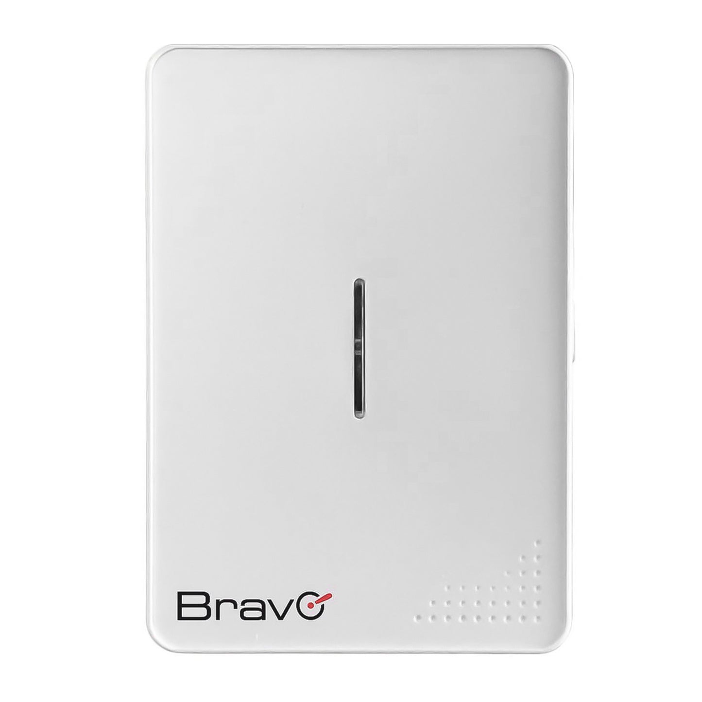 Bravo waterproof plug-in wireless doorbell, no batteries required, maximum range of 100m without obstacles, doorbell with 38 ringtones and bright LED